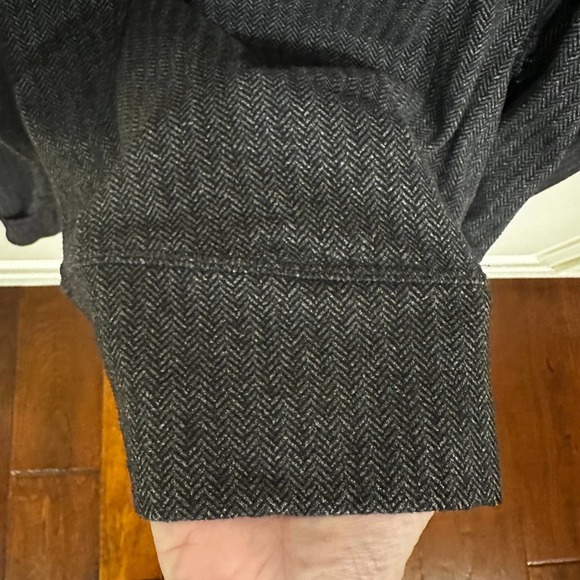 Lululemon Think Fast Pullover Women’s Herringbone Zip Front Sweatshirt - Picture 5 of 10